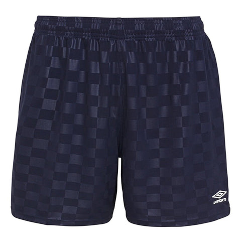 Umbro Women's Checkered Short - Small - Navy