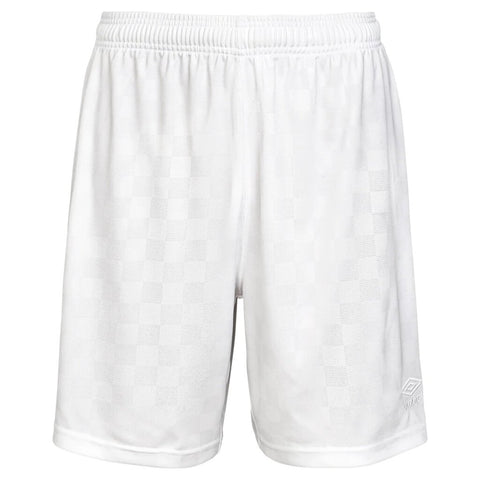 Umbro Men's Checkered Short - XL - White