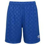 Umbro Men's Checkered Short - Large - TW Royal