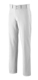 Youth XS Mizuno Prospect Baseball Pants - Grey