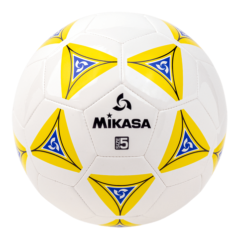 Size 4 Mikasa Varsity Series SS40-Y Soccer Ball - White/Yellow