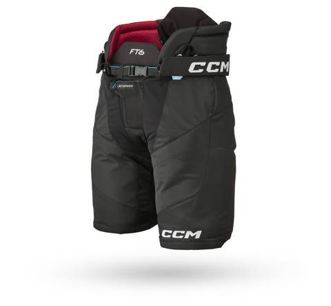 CCM Jetspeed FT6 Hockey Pants - Black - Large
