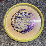 170-172 Discraft Zone Adam Hammes Tour Series 2023 Putter - Bottom Stamp