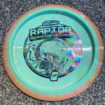 167-169 Discraft Raptor Aaron Gossage Tour Series 2023 Driver - Bottom Stamp